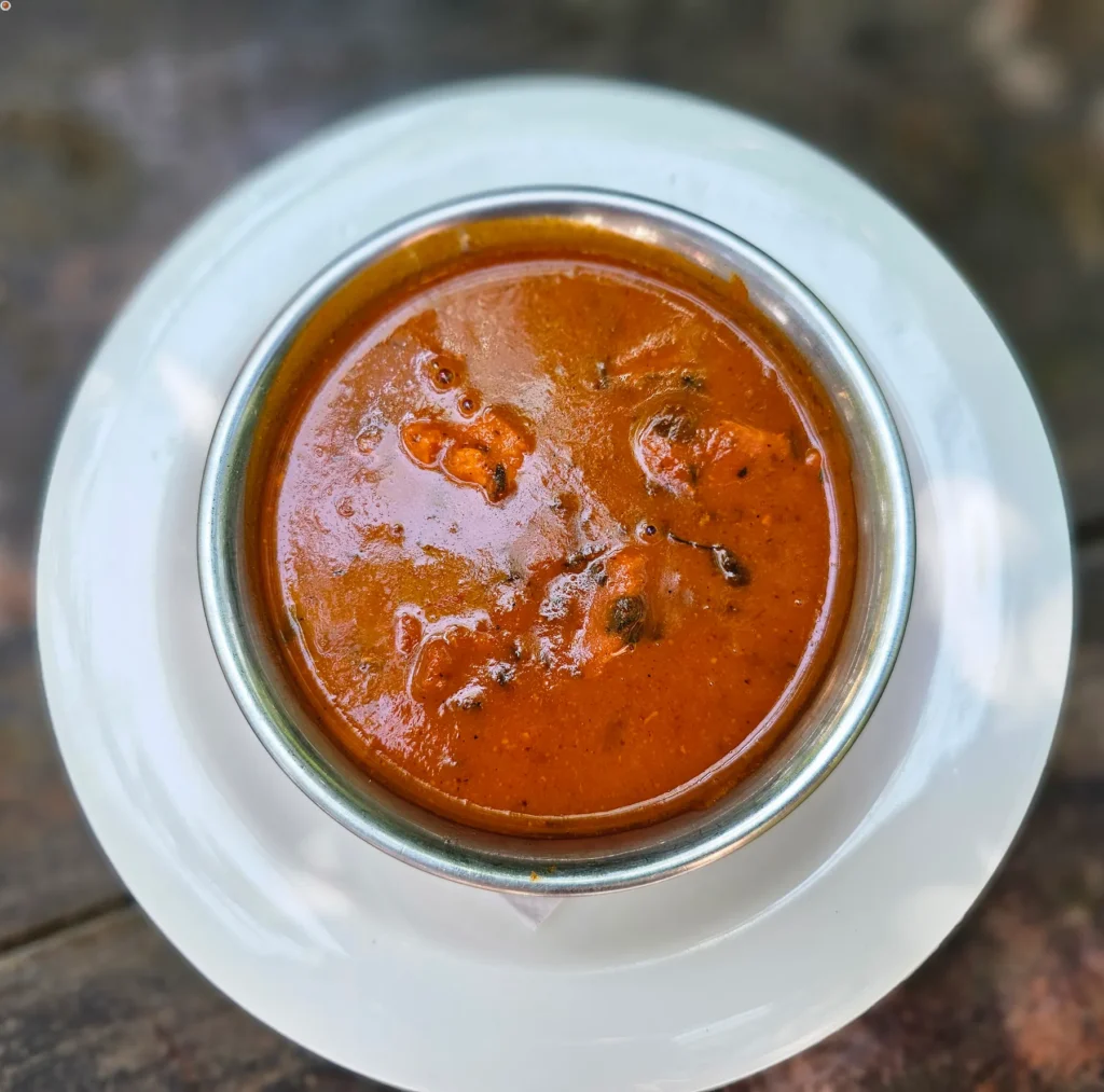butter chicken dish