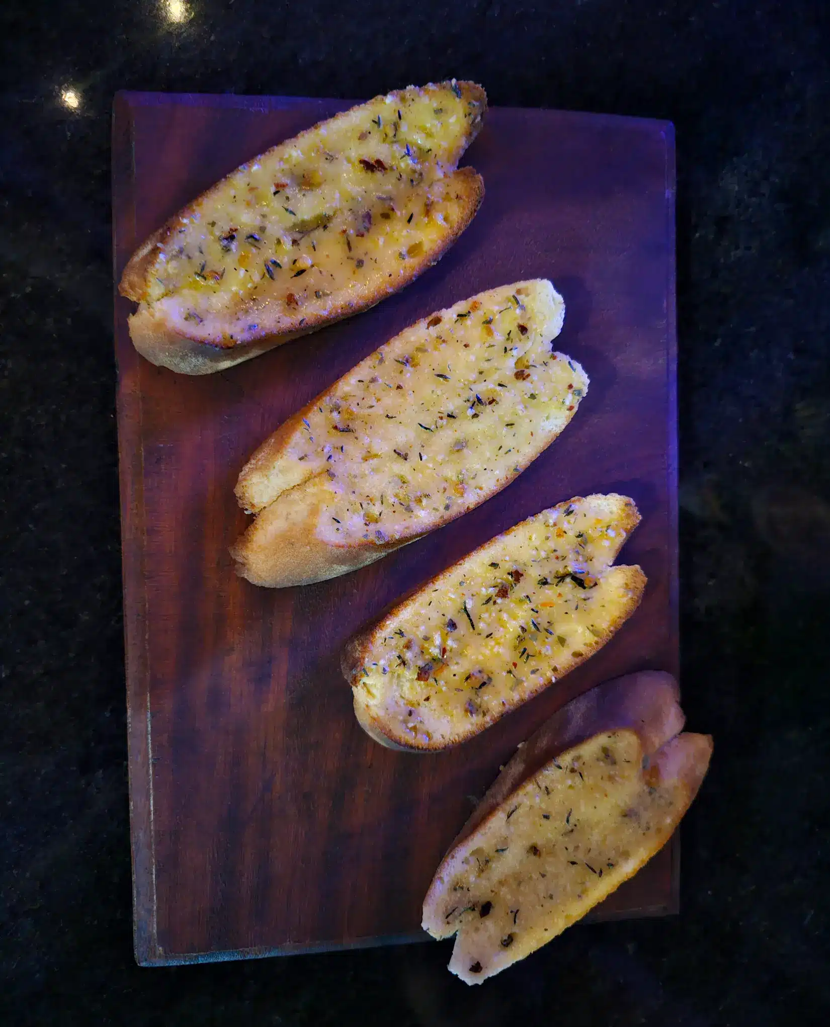 Garlic bread - la fetta
