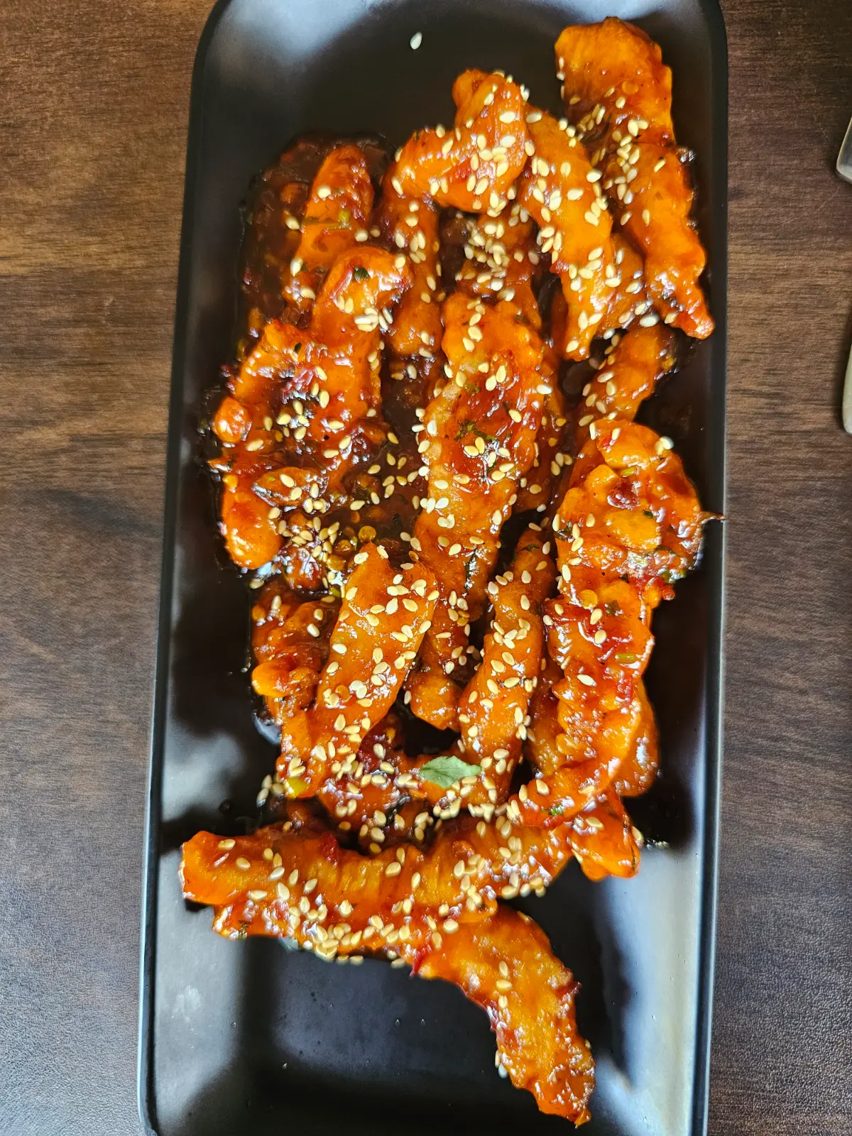 Honey Crispy chicken - The olive's