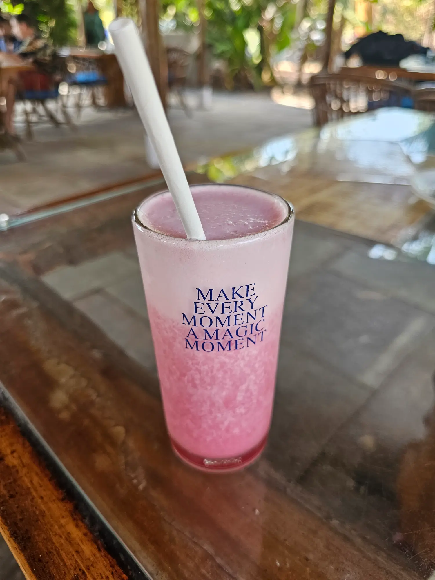 Pineapple Pomagranate shake - Goa's Ark