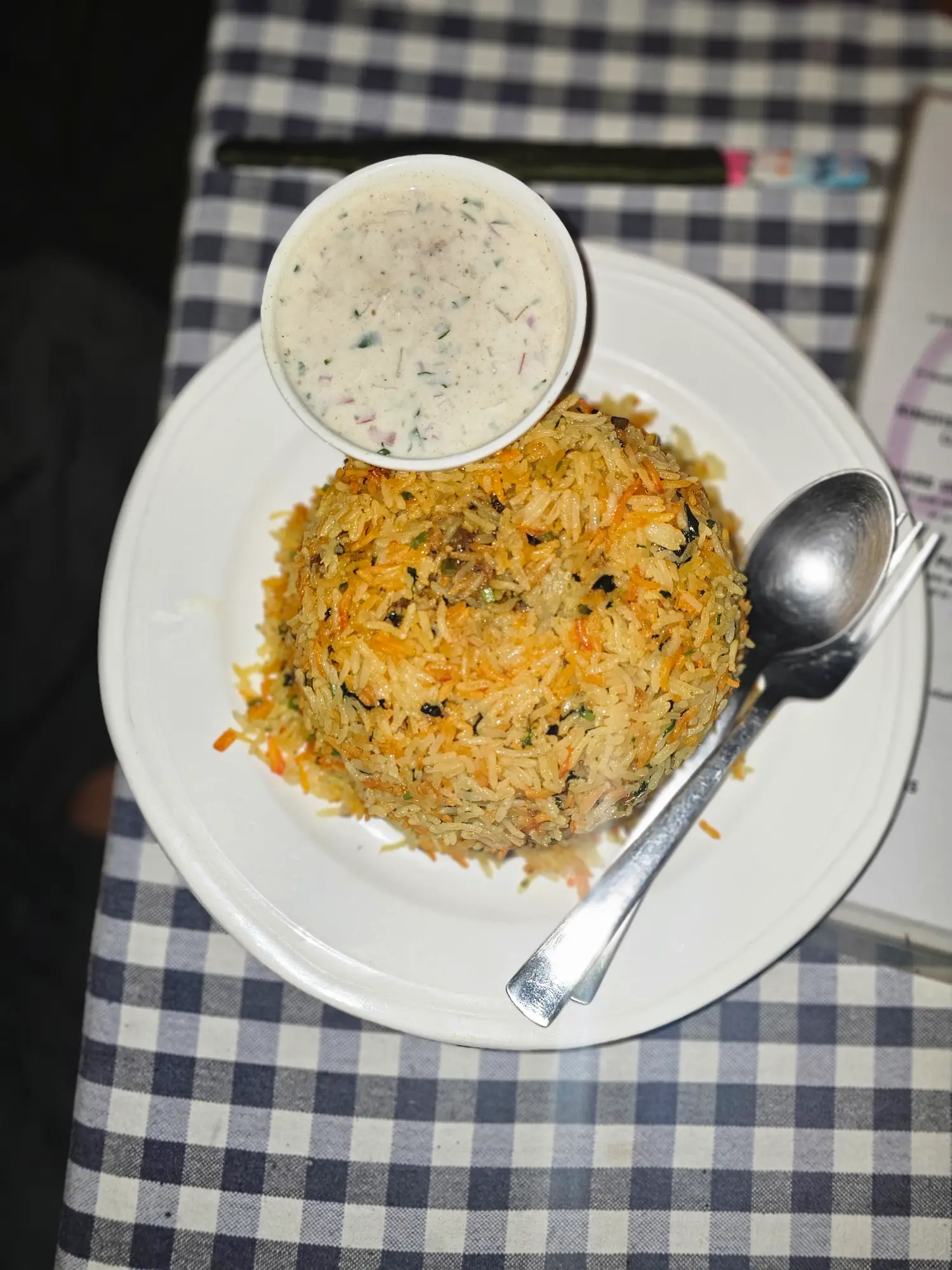 seafood biryani dish - casa fiesta